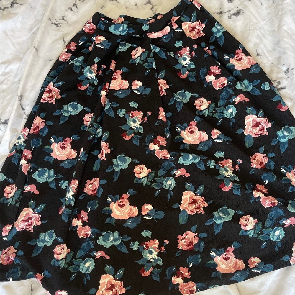 Below the knee skirt